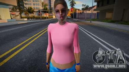 Lucia Low Poly para GTA San Andreas