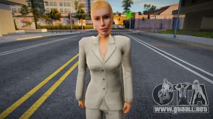 Mujer de negocios al estilo de KR 4 para GTA San Andreas