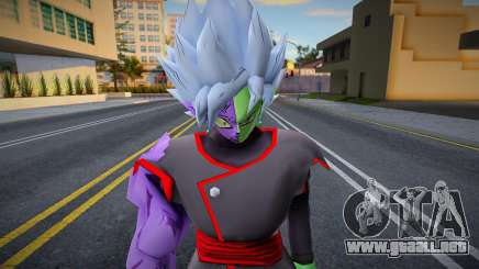 Corrupted Zamasu - Corrected Eye and HD Upscale para GTA San Andreas