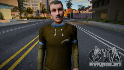 Hombre bigotudo al estilo KR para GTA San Andreas