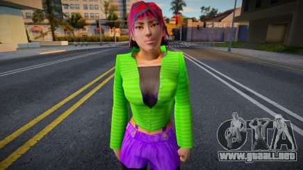 Jill Richards from Flatout 2 para GTA San Andreas