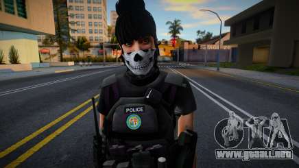 Police-Girl v2 para GTA San Andreas