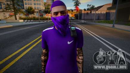 SKIN DOS ROXOS para GTA San Andreas