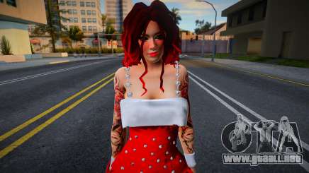 Christmas girl 931 v1 para GTA San Andreas