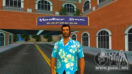 Tommy Light Blue Shirt para GTA Vice City