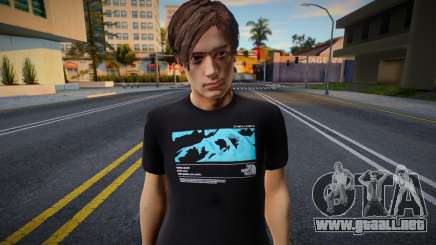 Leon The North Face para GTA San Andreas