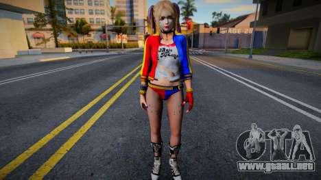 Marie rose Harley Quinn Fix para GTA San Andreas