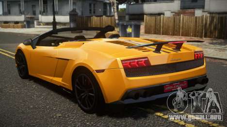 Lamborghini Gallardo LP570 Roadster para GTA 4