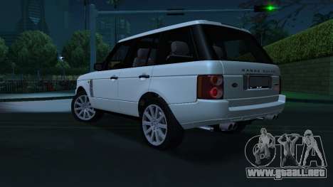 Range Rover Supercharged V2 (YuceL) para GTA San Andreas