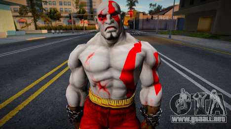 Kratos Skin para GTA San Andreas