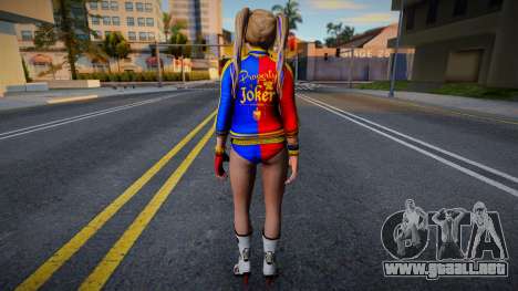 Marie rose Harley Quinn Fix para GTA San Andreas