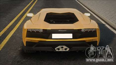 Lamborghini Aventador 2018 para GTA San Andreas