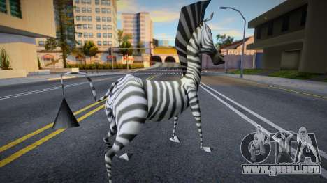 Marty de Madagascar de Game Cube para GTA San Andreas