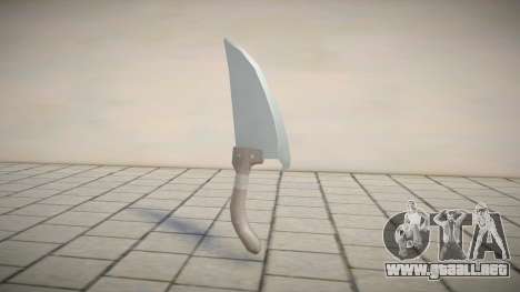 Cuchillo de carnicero para GTA San Andreas