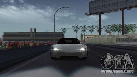 Tesla Roadster (YuceL) para GTA San Andreas