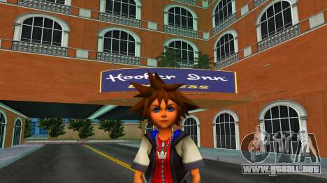 Sora (Kingdom Hearts) para GTA Vice City