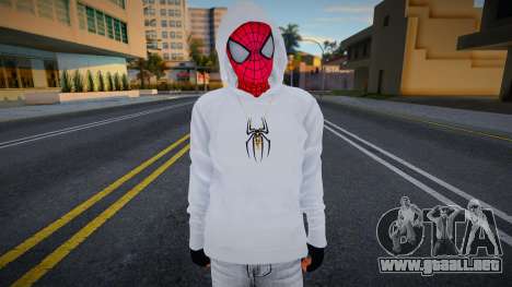 Skin Spiderman Gangster para GTA San Andreas