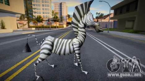 Marty de Madagascar de Game Cube para GTA San Andreas