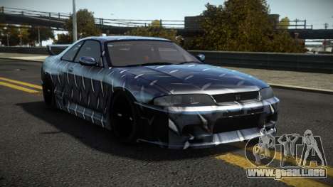 Nissan Skyline R33 GTR G-Racing S10 para GTA 4