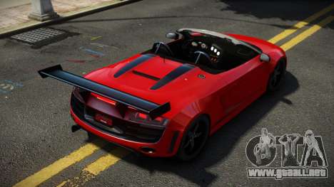 Audi R8 Roadster V1.2 para GTA 4