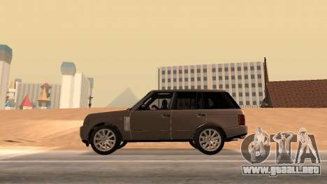 Range Rover sobrealimentado (YuceL) para GTA San Andreas