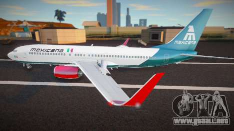 Boeing 737-800 Mexicana para GTA San Andreas