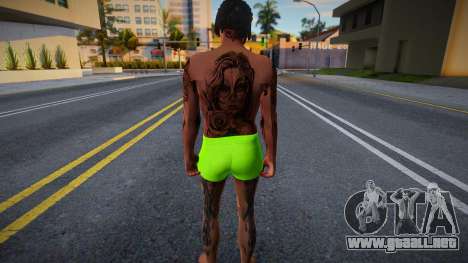 Skin Man beach v4 para GTA San Andreas