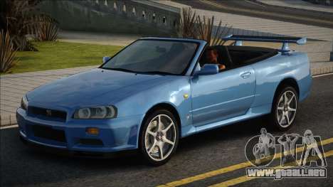 Nissan Skyline R34 Convertible para GTA San Andreas