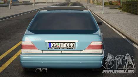 Mercedes-Benz S600 German para GTA San Andreas