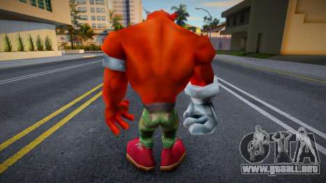 Crash Tag Team Racing Crunch para GTA San Andreas