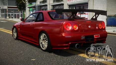 Nissan Skyline R34 GTR Z-Style para GTA 4