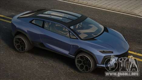 Lamborghini Lanzador 2024 Blue para GTA San Andreas