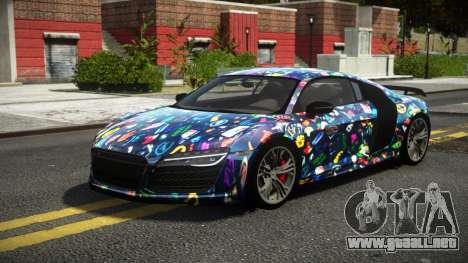 Audi R8 M-Sport S10 para GTA 4