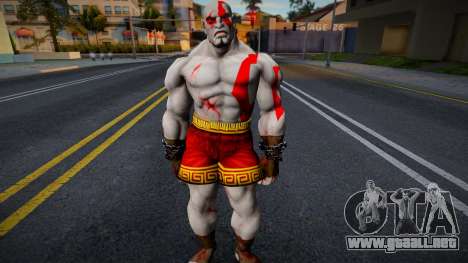 Kratos Skin para GTA San Andreas