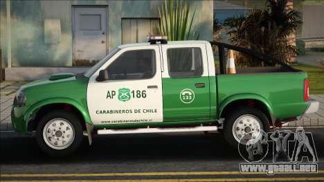 Nissan Terrano de Carabineros para GTA San Andreas