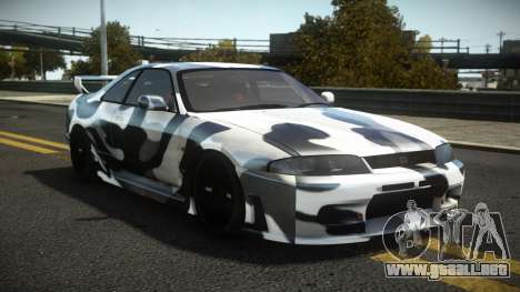 Nissan Skyline R33 GTR G-Racing S7 para GTA 4