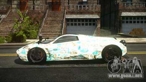 Pagani Huayra M-Sport S8 para GTA 4