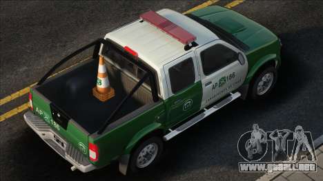 Nissan Terrano de Carabineros para GTA San Andreas