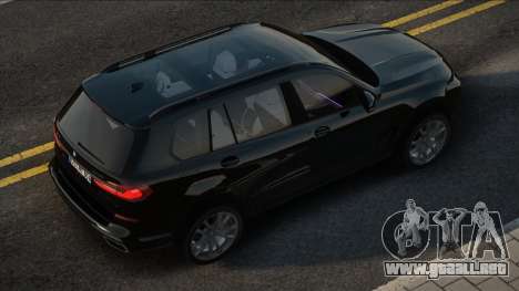 BMW X7 M60i 2023 German Plate para GTA San Andreas