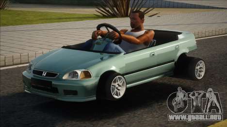 Kart Honda Civic para GTA San Andreas