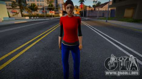 Claire 2 from Resident Evil (SA Style) para GTA San Andreas