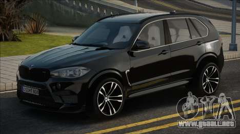 BMW X5M German Plate para GTA San Andreas