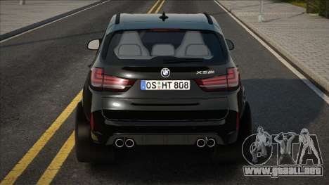 BMW X5M German Plate para GTA San Andreas