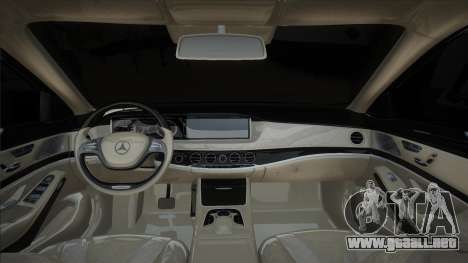 Mercedes-Benz W222 Germany Plate para GTA San Andreas
