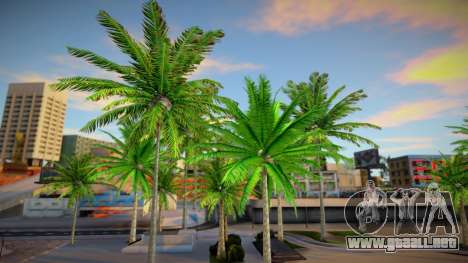 Árboles y palmeras de alta calidad para GTA San Andreas