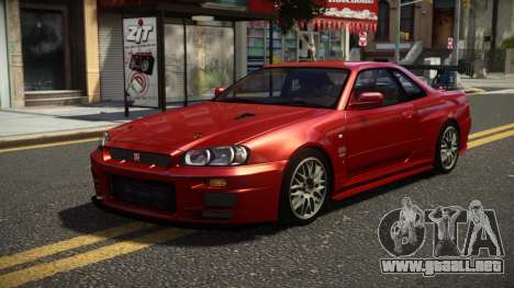 Nissan Skyline R34 GTR Z-Style para GTA 4