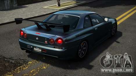 Nissan Skyline R34 BNR V1.1 para GTA 4