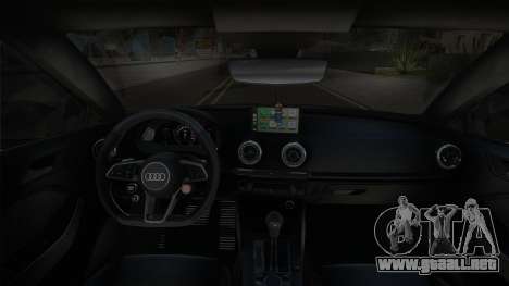 Audi RS3 Mira para GTA San Andreas