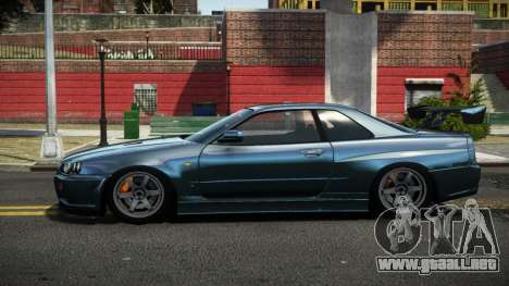 Nissan Skyline R34 BNR V1.1 para GTA 4