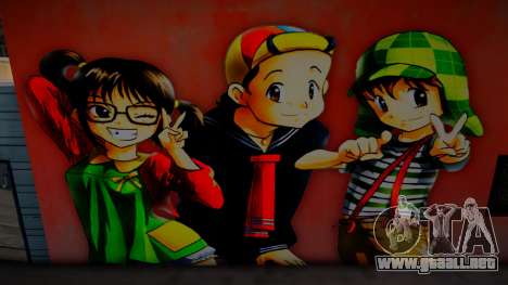 Mural Anime El Chavo para GTA San Andreas